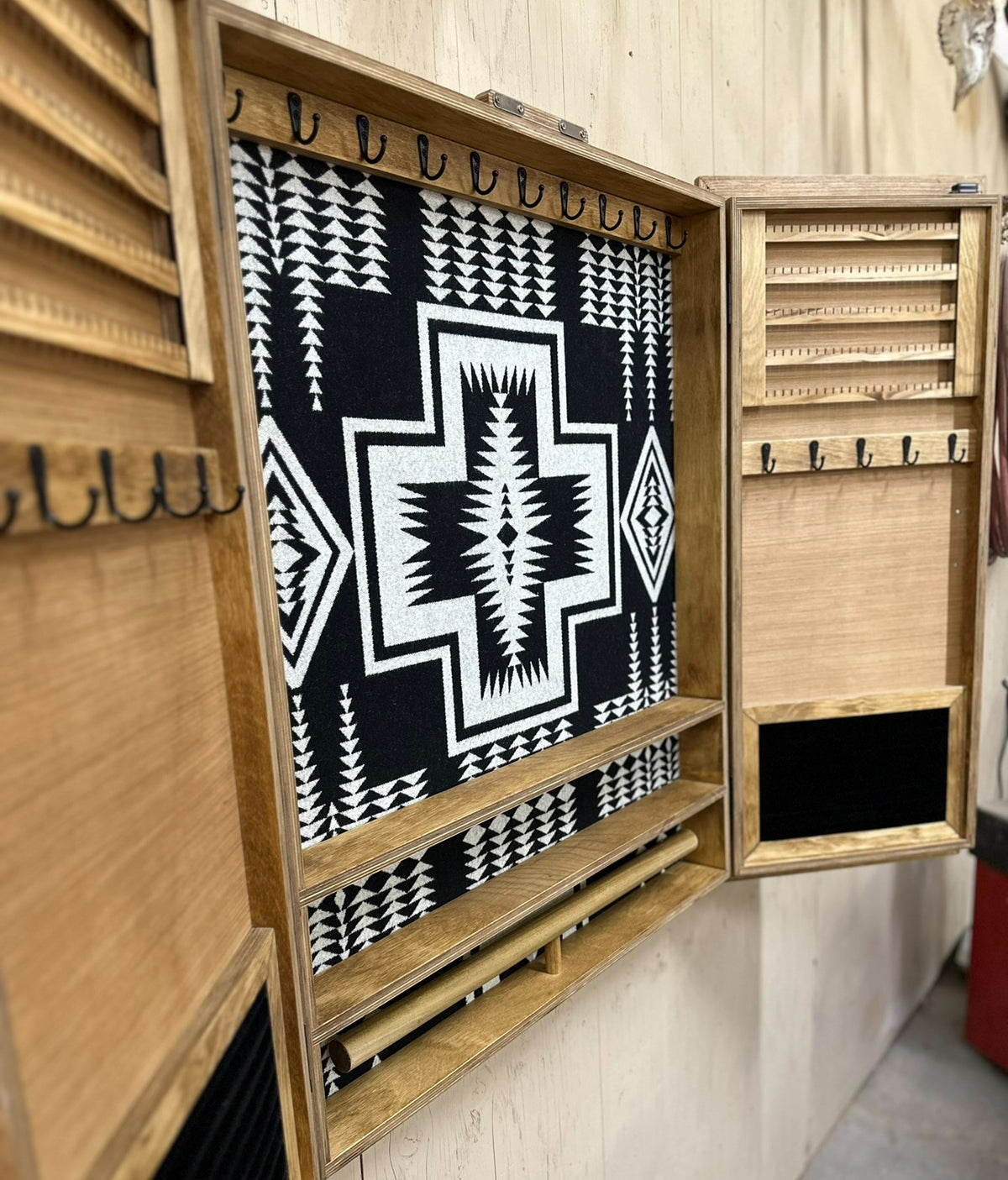 CHRISTMAS CUSTOM ORDER - XL Double door jewelry cabinet down payment.