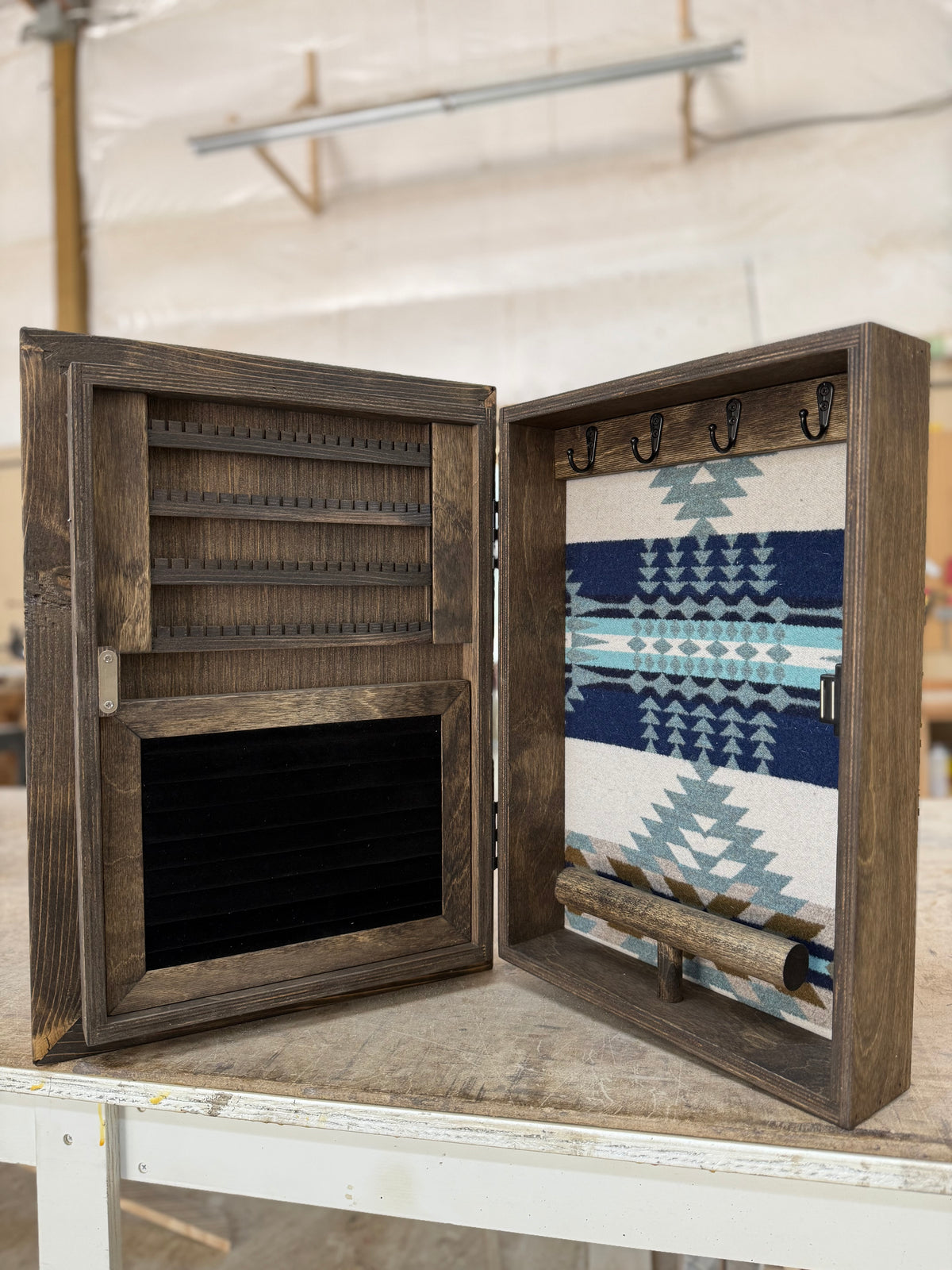 Custom order mini jewelry cabinet