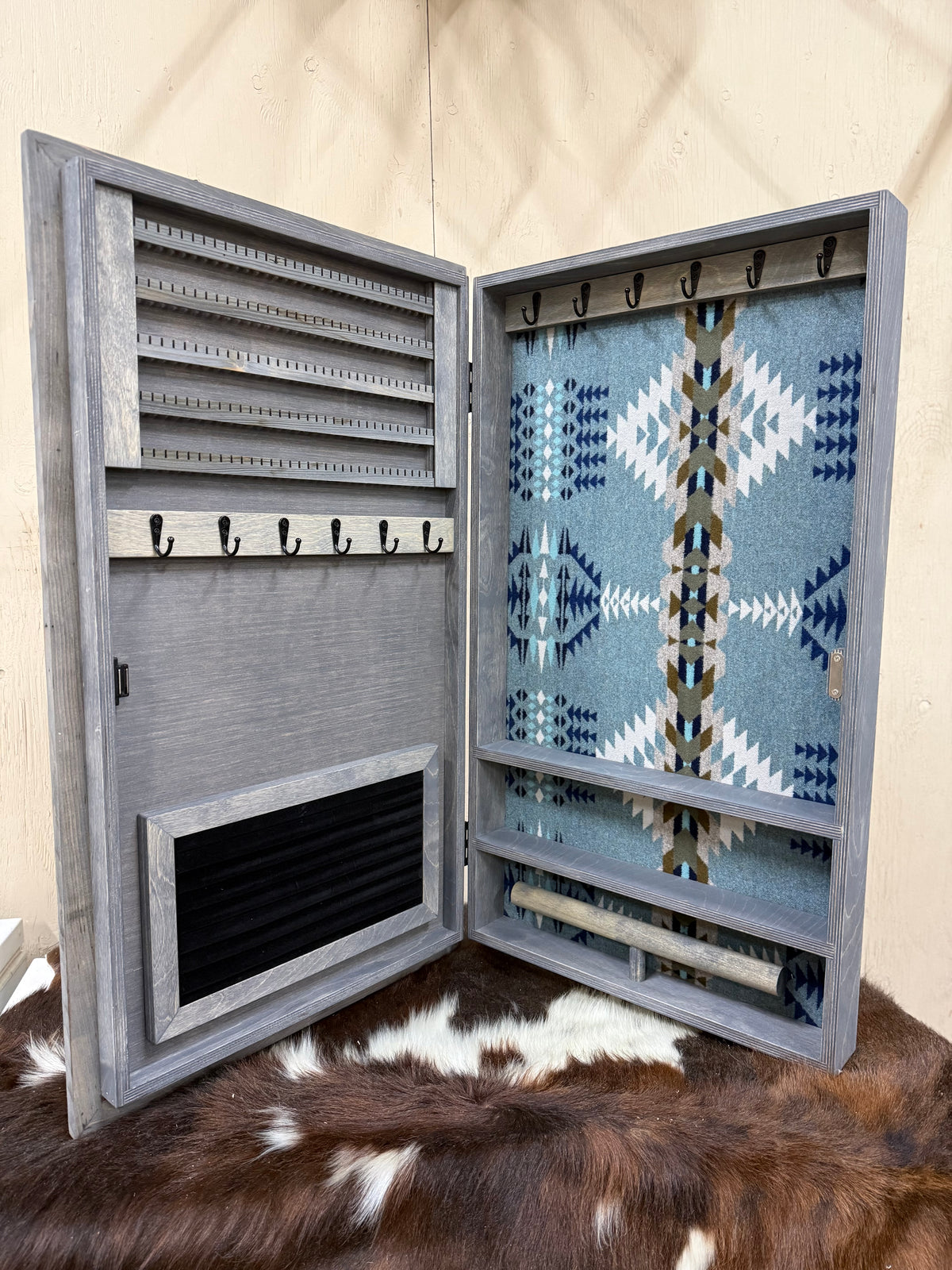 Custom order Tall jewelry cabinet
